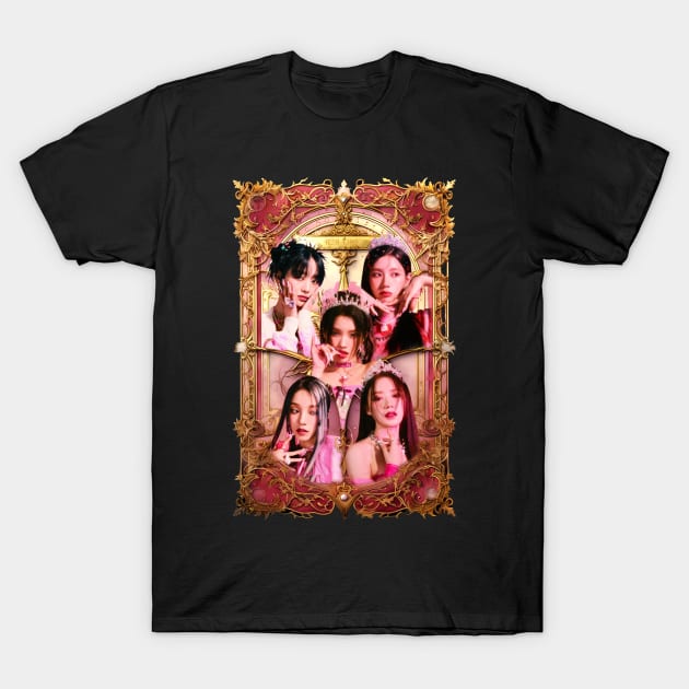 G)I-DLE T-SHIRT BLACK – LINE FRIENDS SQUARE